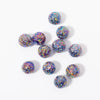 Cosmos marbles in blue multicolour frosting from Billes & Co